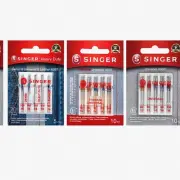 SewMaster Needle Variety Pack: 25pc Assorted Universal & Heavy Duty Needles for