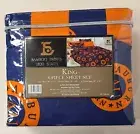 NEW! Auburn Sheet Set King And California King 6 Piece Bamboo Prints