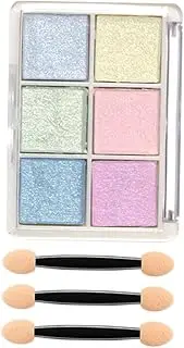 Healeved Holographic Nail Pigment Powder Nail Art Supplies Chrome Art Mirror Effect Set