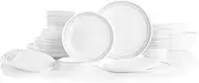 Corelle Dinnerware Set, Mystic Gray (78-Piece Set)