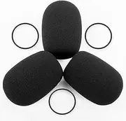[LEFXMOPHY] Windscreen for HeiL PRO7 / PRO 7 / PSE-6 / PSE6 / PS 7 / PS7 Headset Microphone Replacement Pop Filter Protector, 3-Pack
