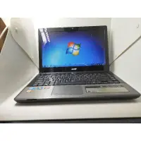 在飛比找蝦皮購物優惠-二手 中古筆電 ACER  D732G / win7 /14