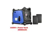 1* Gentrax 3.5KW Max 3.2KW Rated Inverter Generator Pure Sine Wave + 2* VoltX 10000mAh Power Bank