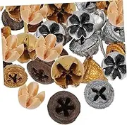 Amosfun Christmas Tree Eucalyptus Fruits Decorations 35pcs DIY Home Decor Xmas Tree Ornaments Festive Supplies