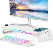 Usb Monitor Stand Riser with Type-c Ports