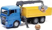 NewRay Man TGX Dump Truck with Crane 1:18 Scale