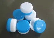6pcs cosmetic jar empty 1oz/30ml / 30g plastic container