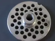 #12 x 1/4" w/ HUB STAINLESS Meat Grinder Mincer plate disc screen 2 3/4" dia