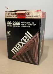 ( 8 Pack ) Maxell DC-9200 2GB 1/4 Inch Data Cartridge
