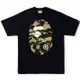 A Bathing Ape - 1ST CAMO BIG HEAD TEE 短T (黑底黃迷彩) 化學原宿