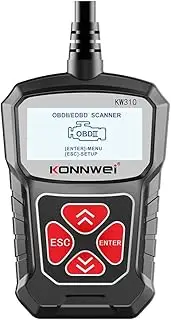 Kw310 Universal Car Scanner Prof Ional Au Tive Code Reader Vehicle Can Diag Tic Scan Tool Black
