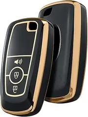 ELOHEI Key Fob Cover for Ford, 3 Buttons