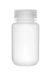Eisco Labs 125ml Reagent Bottle, Wide Mouth with Screw Cap - Polypropylene