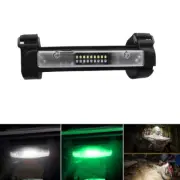 White & Green LED Roll Bar Mount Dome Light For UTV Can Am Polaris RZR Universal