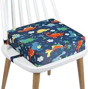 Walopola Booster Seat for Dining Table,Heightening Cushion Adjustable Washable Table Booster Seat - Thick Seat Cushion, Comfortable Dining Chair Pad, for Baby Toddler Kids