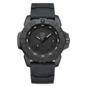 Luminox Men's Black Dial Rubber Band Seal Steel Military Dive Swiss Quartz Watch