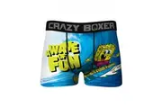 Crazy Boxers SpongeBob SquarePants Waves of Fun Boxer Briefs XXLarge (44-46)