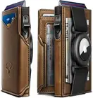 Men Airtag Wallet,Slim Front Pocket Wallet Money Clip for Men Gift 3.8"X2.7",Pop