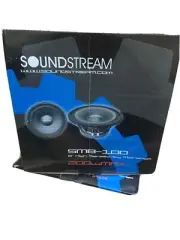 Car Audio Speaker Subwoofer 8” SoundStream SM8-100 Speakers Brand New In Box