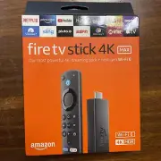 Amazon Fire TV Stick 4K Max Media Streamer Stick + Next - Gen Wi-Fi 6