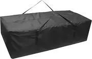 Garden Cushion Storage Bag 420D Oxford, Outdoor Cushion Storage Bags 173 x 76 x 51 CM, Waterproof Garden Furniture Patio Cushion Storage Cover for Home and Christmas Tree