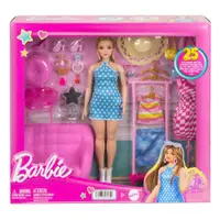 在飛比找蝦皮購物優惠-MATTEL Barbie 芭比娃娃  芭比人偶套裝遊戲組【