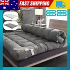 Bed Pillowtop Mattress Topper Mat Pad Protector Covers Single Double Queen King