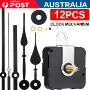 Quartz Long Shaft DIY Wall Clock Movement Mechanism Clock Repair Kit Replacement