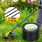 2.7MM x 264M Trimmer Line Whipper Snipper Cord Brush Cutter Brushcutter AU