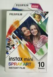 Fujifilm Instax Mini Spray Art Instant Film - 10 Sheets