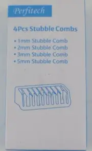 4pc Stubble Comb Replacements