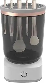 Electric Brush Cleaner - Makeup Brush Cleaning and Drying Machine, Spinner Cosmetic Brush Cleaner | Plug-In Automatic Brush Washer, Foundation Brush Cleaner for Quick Drying, Dressing Room or Professi