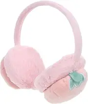 [KESYOO] Kids Winter Earmuffs Fleece Earwarmer Soft Plush Ear Covers Winter Ear Muffs Cute Ear Muffle for Kid Baby Christmas Birthday Party Gifts (Pink 1)
