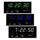 Digital Alarm Clock, Temperature Displayed with Date Month Multifunctional