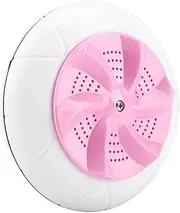 Washing Machine, Mini Washing Machine Mini Portable Washing Machine with USB for Home, Business, Travel, College Room,Turbo Washer for Cleaning Sock,Underwear,Small Rags(粉色)