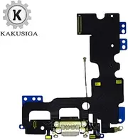 KAKUSIGA Compatible with iPhone 7 Charging Port Dock Connector Flex Cable + Microphone + Headphone Audio Jack Replacement for 7 4.7" White