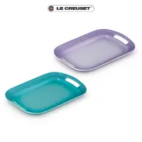 在飛比找momo購物網優惠-【Le Creuset】瓷器托盤-小(藍鈴紫/加勒比海藍 2