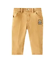 [Moschino Kids] Moschino Kids Baby Teddy Bear cotton pants M 24 brown