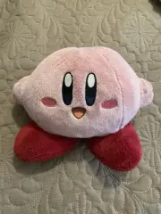 Nintendo Kirby Adventure Little Buddy Standing 6" high 8" wide Plush Soft Pink