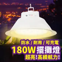 在飛比找蝦皮商城精選優惠-【Gooday台灣現貨】180W LED擺攤燈 露營燈 擺攤