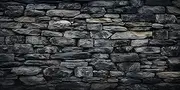 iTapnoom Stone Aquarium Background, Rock Wall Nature Landscape Fish Tank Backdrop Terrarium Decor, Polyester Fabric with 6 EVA Double-Sided Tapes 48x24 inches/120x60cm