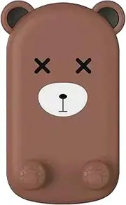 Desktop Phone Holder | Foldable Tablet Stand Phone Desk Holder | Portable Dock Height Adjustable Bracket, Cartoon Bear Cute Decor for Most Smartphones Tablets