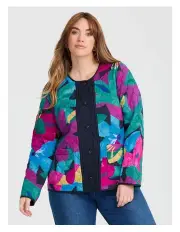 [Taking Shape] Natural Floral Reversible Jacket in Multi