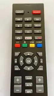 New JVC-997A Replaced Remote Fit For most of JVC LCD LED Smart TV with 3 hotkeys