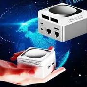 GZBOX Mini PC Alder Lake N100 DDR5 4800MHZ Win 11 Pro NVME SSD NGFF Desktop Gaming Pocket Computer for Home Office (0GB Barbone)