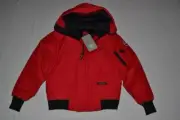 AUTHENTIC CANADA GOOSE MEN'S CHILLIWACK BOMBER JACKET NO FUR ROUGE RED ALL SIZES