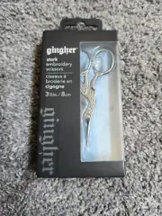 Gingher Stork Embroidery Scissors 3 1/2"