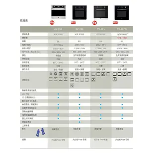 《MIL02》【義大利貝斯特best】嵌入式多功能3D旋風烤箱 OV-367BK(黑色玻璃系列) 65公升大容量