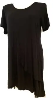TS Taking Shape Plus Sz M 18 20 Heritage Tunic Tee Stretch Layered NWT RRP $120