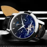 在飛比找ETMall東森購物網優惠-瑞士新款士手表鋼帶watch外貿手表全自動機械表防水男時尚夜